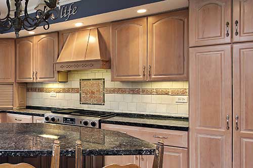 we provide a la carte renovation services like cabinet installation in your kitchen, bathroom, and garages.
